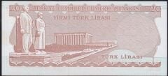 6.Emisyon 4.Tertip 20 Lira I58 819801 Çilaltı Çil