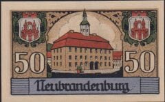 Almanya 50 Pfennig Notgeld 1921 Çil