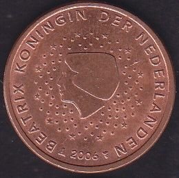 Avrupa 5 Euro Cent 2006 Hollanda