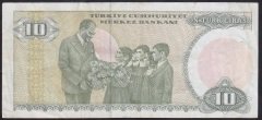 7.EMİSYON 1.TERTİP 10 LİRA A60 315157 ÇOK TEMİZ