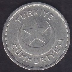 1935 YILI 5 KURUŞ ÇOK TEMİZ ( TEMİZLENMİŞ )  eski para alan yerler