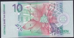 Suriname 10 Gulden 2000 Çil Pick 147