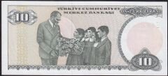 7.Emisyon 2.Tertip 10 Lira E44 636889 Çok Çok Temiz+