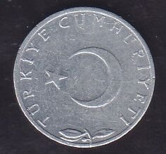 1975 Yılı 5 Kuruş