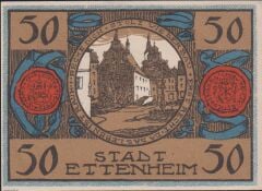 Almanya 50 Pfennig Notgeld 1922 Çil