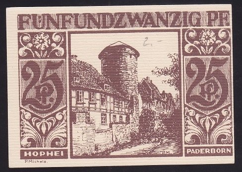 ALMANYA 25 PFENNİG NOTGELD 1921 ÇİL