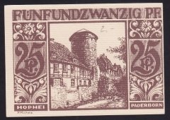 ALMANYA 25 PFENNİG NOTGELD 1921 ÇİL