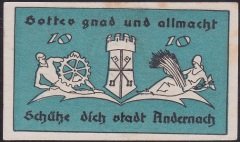 ALMANYA 10 PFENNİG NOTGELD 1920 ÇİLALTI ÇİL