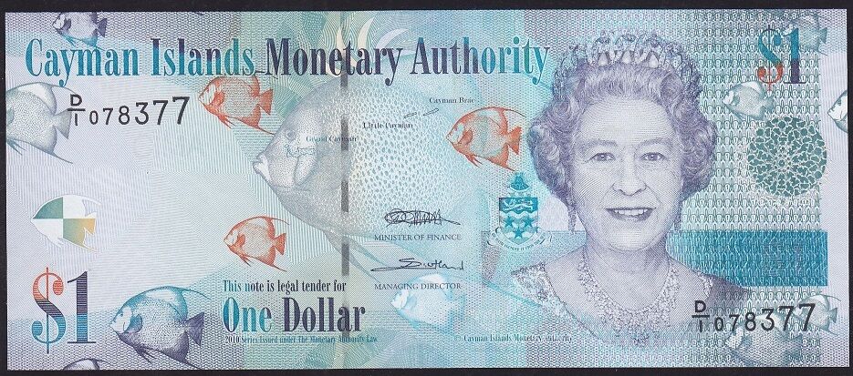 Cayman Islands 1 Dolar 2010 Çil Pick 38c
