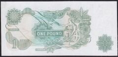 İngiltere 1 Pound 1960 - 1977 Çok Çok Temiz+ Pick 374a Kraliçe