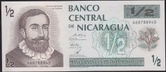 Nikaragua 1/2 Cordoba 1992 Çilaltı Çil Pick 172