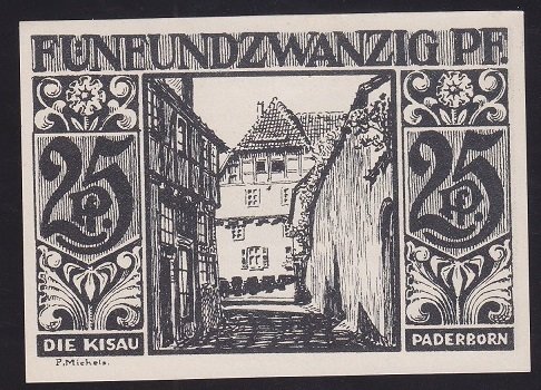 ALMANYA 25 PFENNİG NOTGELD 1921 ÇİL