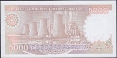 7.Emisyon 4.Tertip 5000 Lira I70 057222 Çil