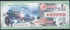 2020 29 Ocak Çeyrek Bilet - R Serisi