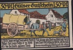 Almanya 50 Pfennig Notgeld 1921 Çil