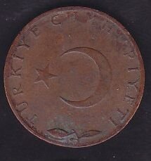 1974 Yılı 5 Kuruş