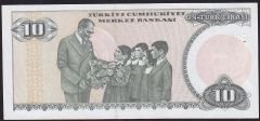 7.Emisyon 2.Tertip 10 Lira E37 676662 Çok Çok Temiz