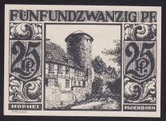 ALMANYA 25 PFENNİG NOTGELD 1921 ÇİL