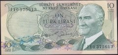 6.EMİSYON 2.TERTİP 10 LİRA I10 375613 ÇİLALTI
