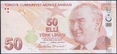 9.Emisyon 7.Tertip 50 Lira F141 951222 Çil