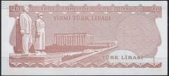 6.Emisyon 4.Tertip 20 Lira I42 744030 Ççt Çilaltı