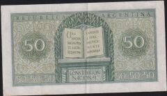 Arjantin 50 Centavos 1951 Çok Çok Temiz+ Pick 261