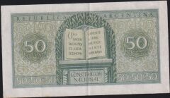 Arjantin 50 Centavos 1951 Çok Çok Temiz+ Pick 261