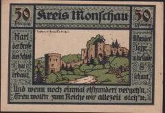 Almanya 50 Pfennig Notgeld 1921 Çil