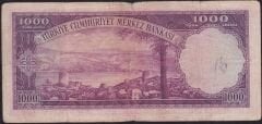5.Emisyon 1000 Lira Seri C17 05660 Çok Temiz