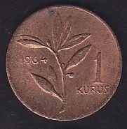 1964 Yılı 1 Kuruş