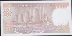 7.Emisyon 4.Tertip 5000 Lira I60 188287 Çilaltı Çil
