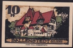 ALMANYA 10 PFENNİNG NOTGELD 1921 ÇİL