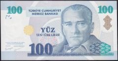 8.Emisyon 100 YTL C39 296104 Çilaltı