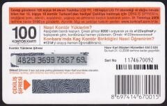 Turkcell Hazır Kart 100 Kontör Ronaldo 2008