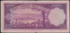 5.Emisyon 1000 Lira Seri D8 00475 Çok Temiz