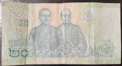 Tayland 20 Baht 2018 Çok Temiz 44444