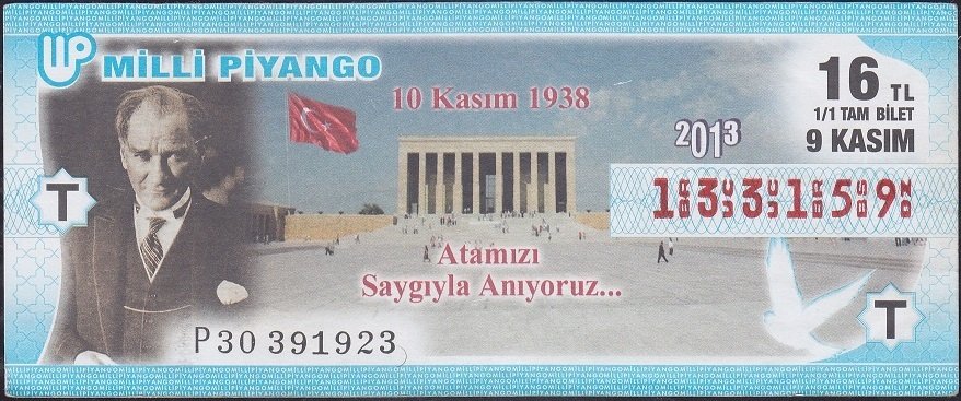 2013 9 Kasım Tam Bilet - T Serisi