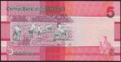 Gambia 5 Dalasis 2023 Çil