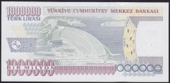 7.EMİSYON 3.TERTİP 1 000 000 LİRA P77 499528 ÇİL