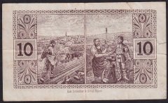 ALMANYA 10 PFENNİNG NOTGELD 1920 ÇOK TEMİZ