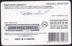 Turkcell Muhabbet Kart 250 Kontör Logomelo
