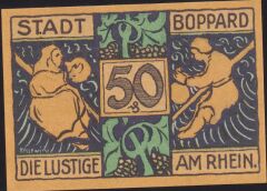 Almanya 50 Pfennig Notgeld 1921 Çil