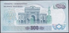 6.Emisyon 2.Tertip 500 Lira O26 308381 Çilaltı (Kat Yok )