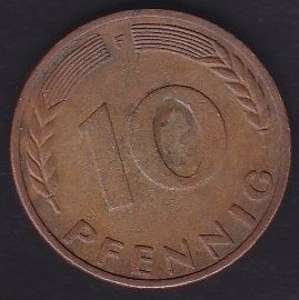 ALMANYA 10 FENİK 1950