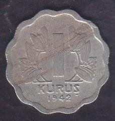 1942 Yılı 1 Kuruş