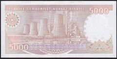 7.Emisyon 4.Tertip 5000 Lira I67 920951 Çilaltı