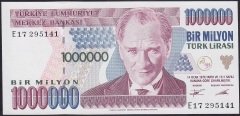 7.EMİSYON 1.TERTİP 1 000 000 LİRA E17 295141 ÇİL