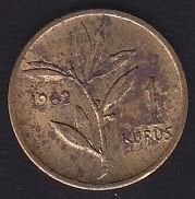 1962 Yılı 1 Kuruş