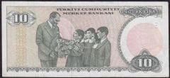 7.Emisyon 2.Tertip 10 Lira E14 229603 Çok Temiz+