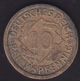 ALMANYA 10 REİCH FENİK 1925 G